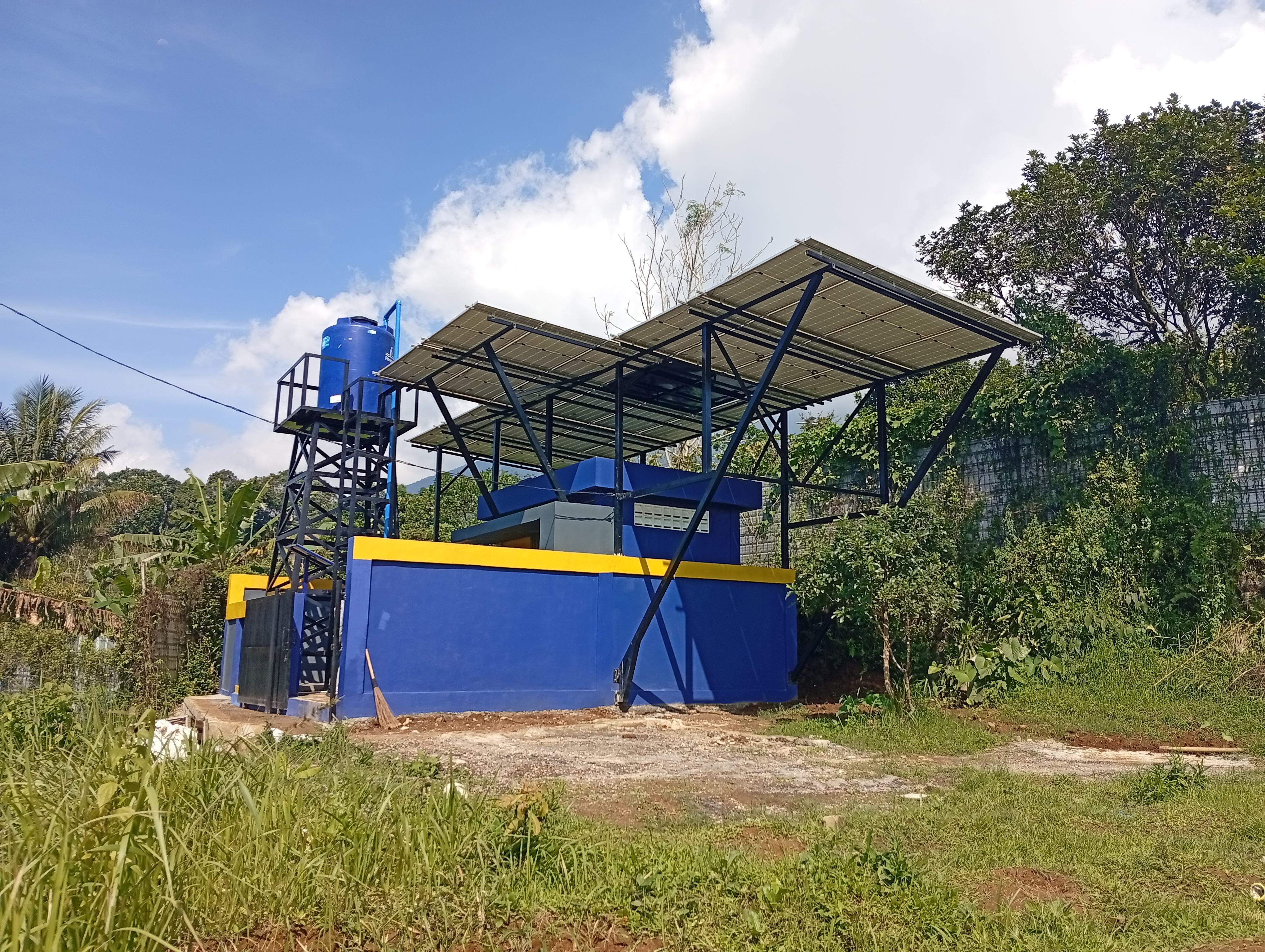 Lanjutkan Bangun 1 Solar Pump Hybrid 12,5HP 10Kw 10Lps di Kabupaten Bogor untuk Mendukung Energi Terbarukan