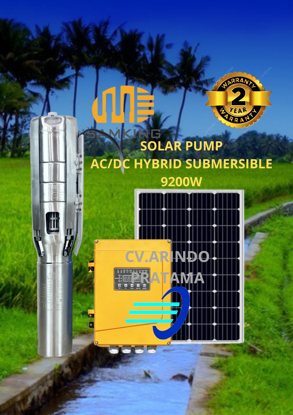 POMPA HYBRID - AC/DC 12.5HP