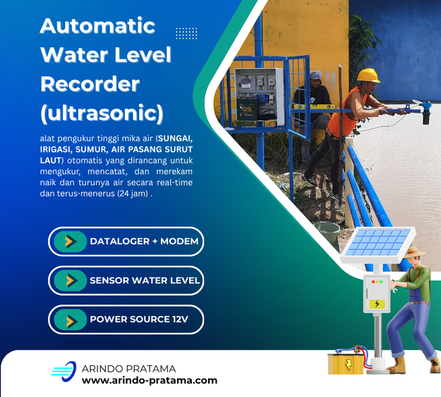 PAKET - AUTOMATIC WAATER LEVEL RECORDER (ULTRASONIC)