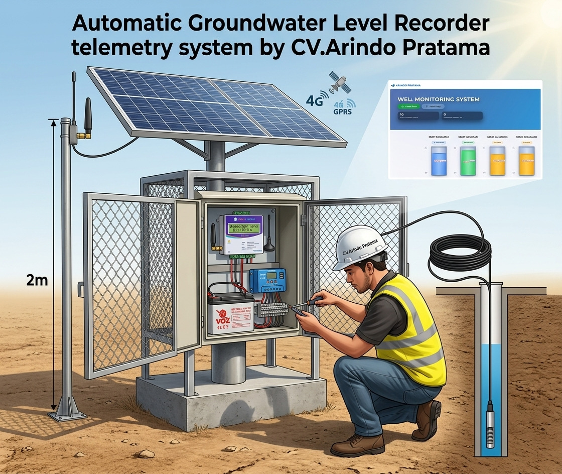 AUTOMATIC GROUNDWATER LEVEL RECORDER